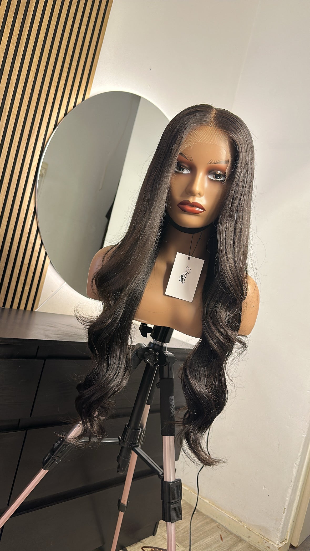 Raw Indian HD lace frontal wig