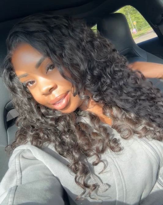 Raw Indian curly